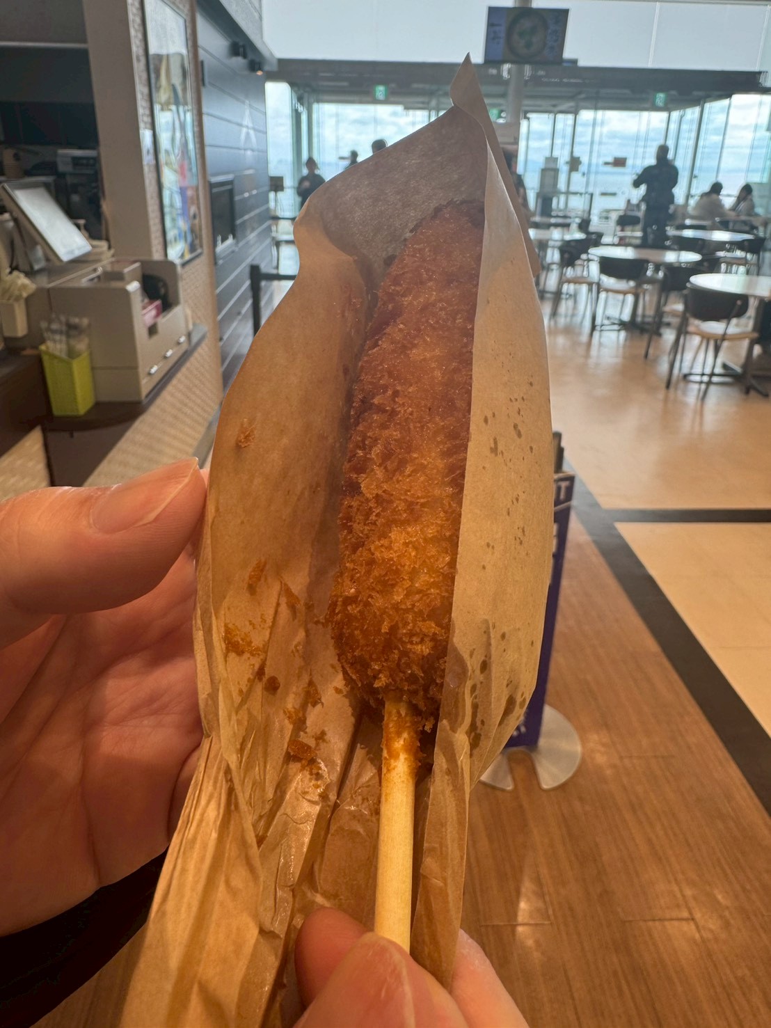 淡路SA下りフードコートの串揚げ