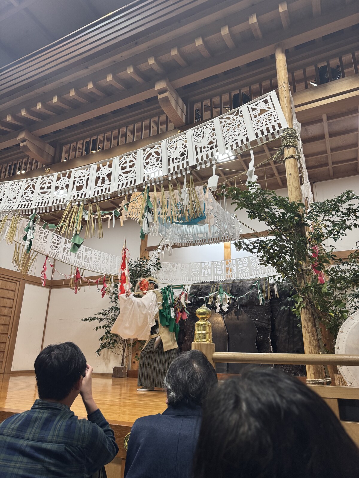 高千穂夜神楽 舞の場面