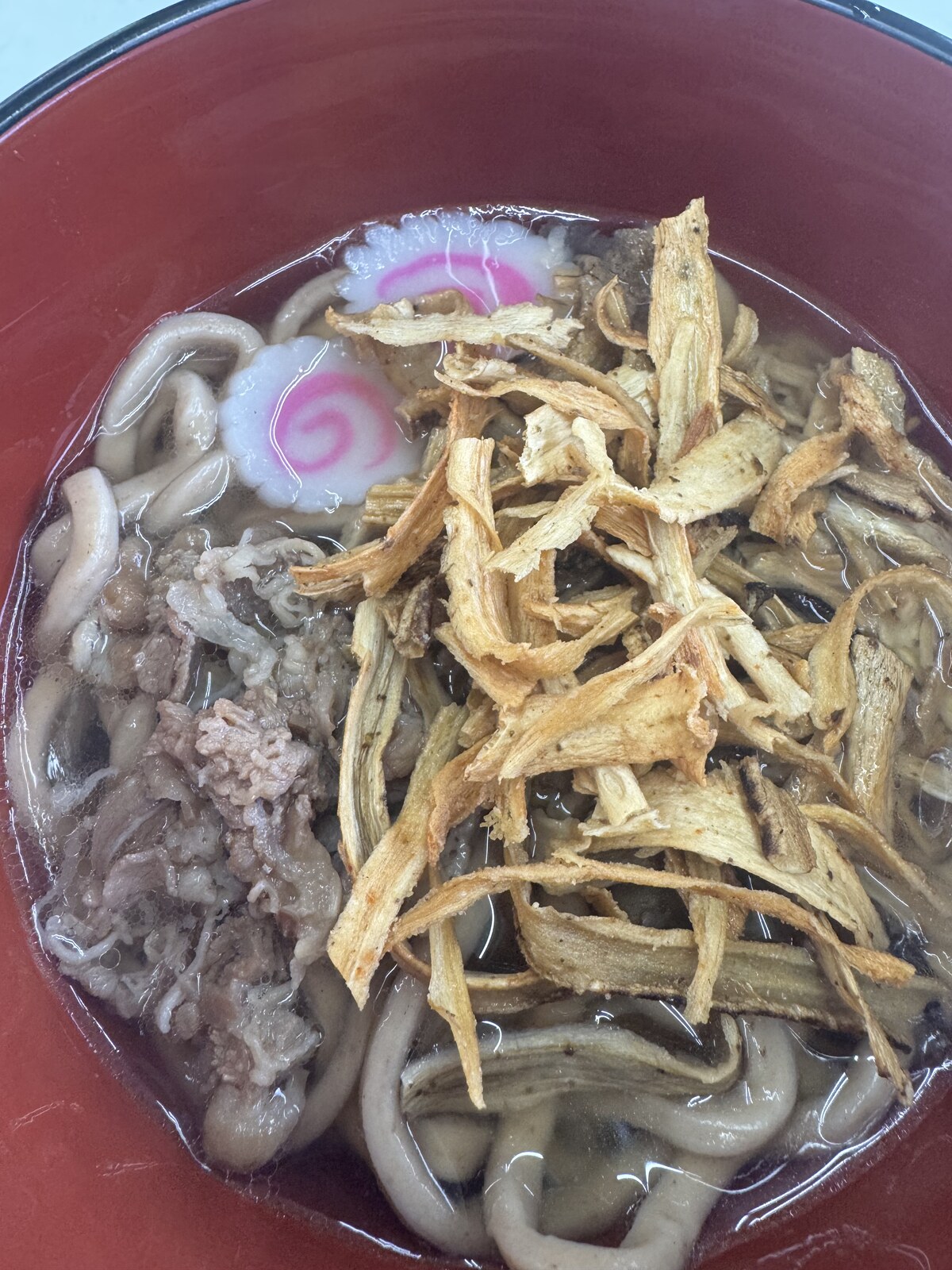 秋芳洞 牛蒡荞麦面