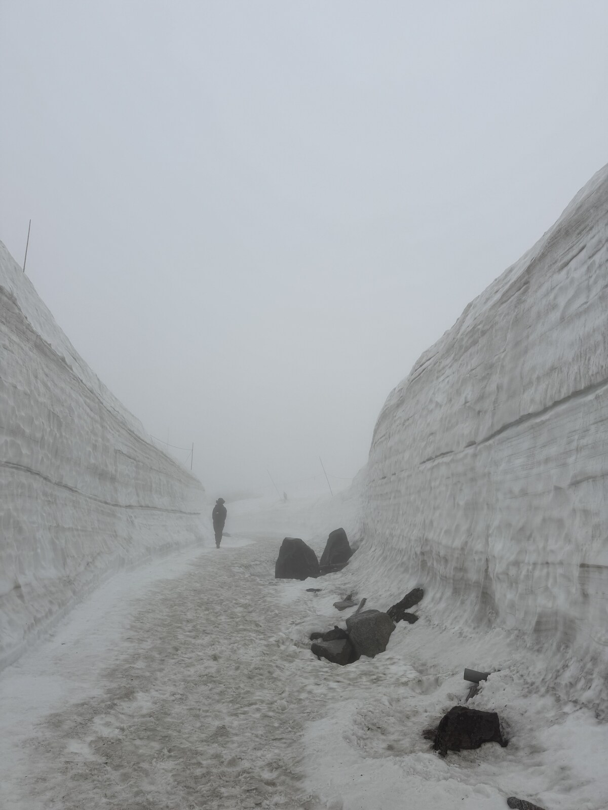 Tateyama — Snow Canyon snow walls
