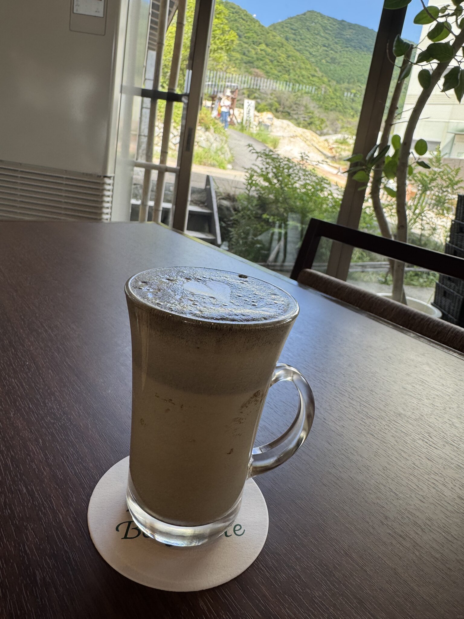 Latte and the view of the hells