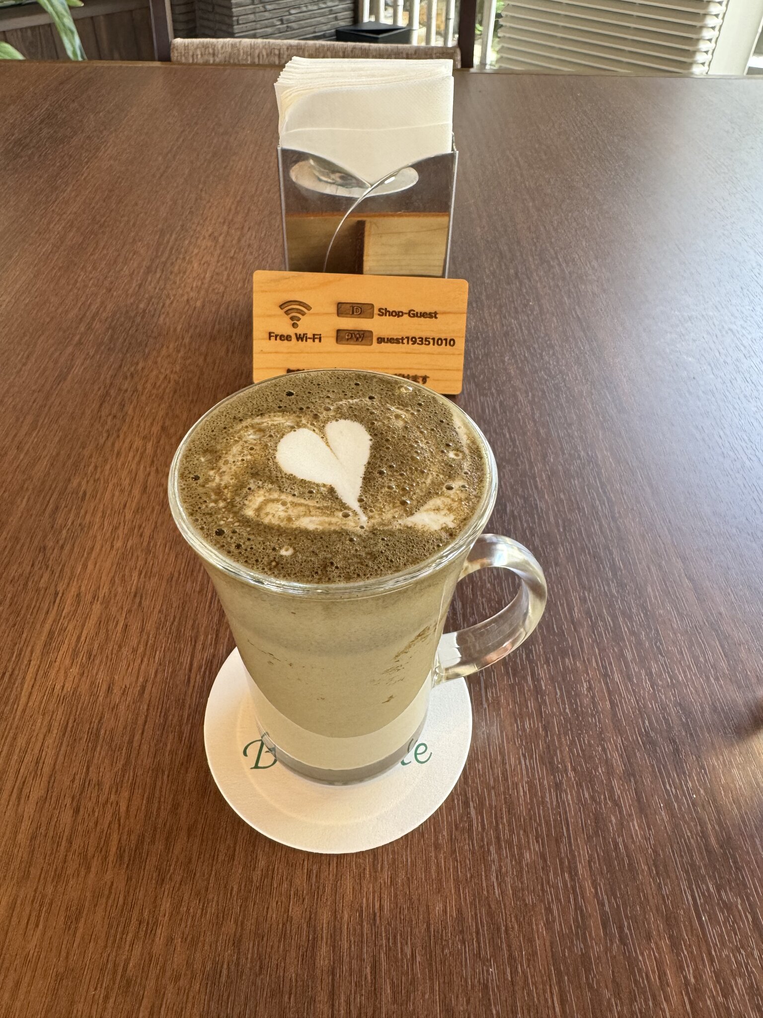 Matcha latte