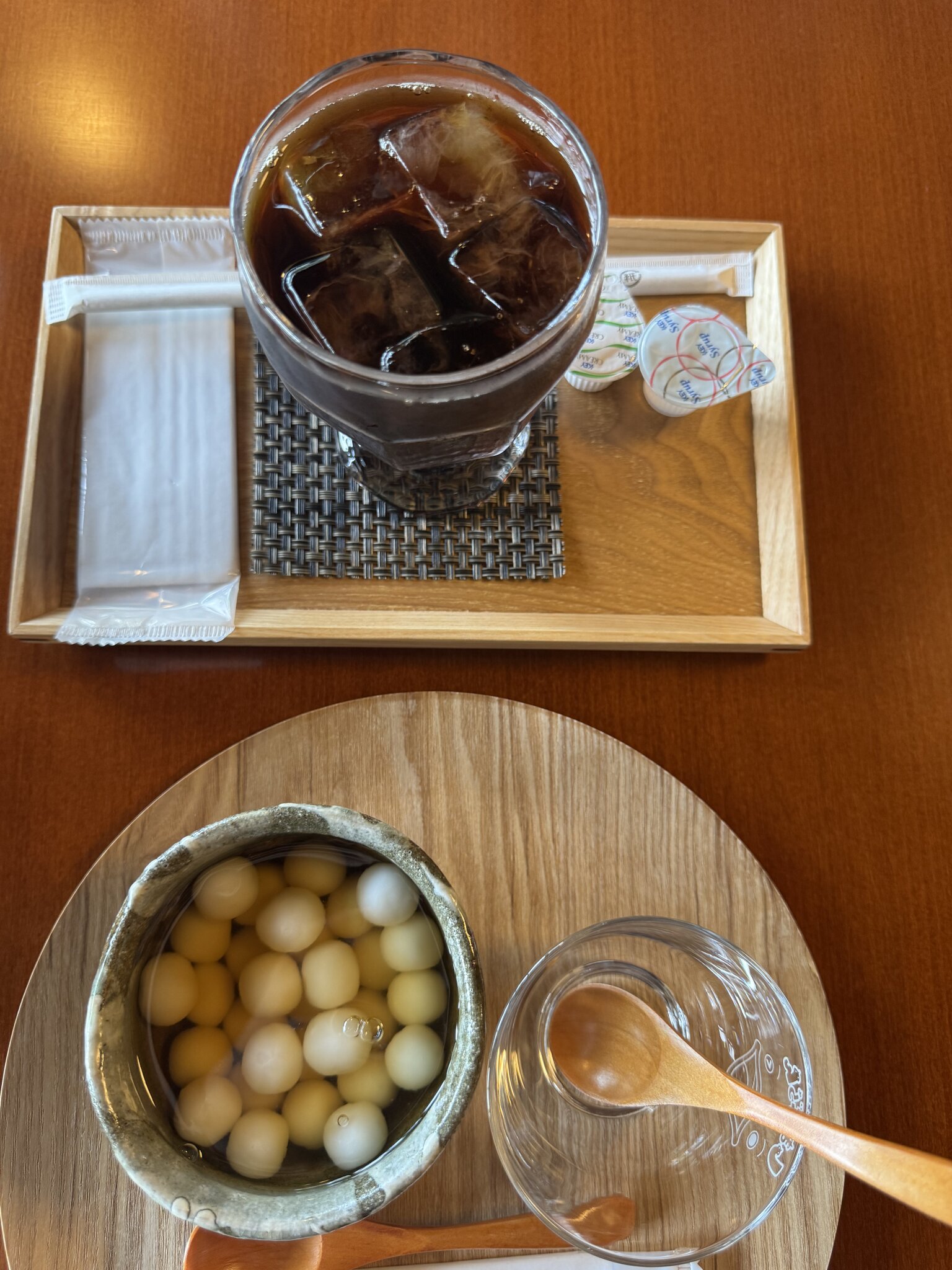 Kanzarashi and coffee