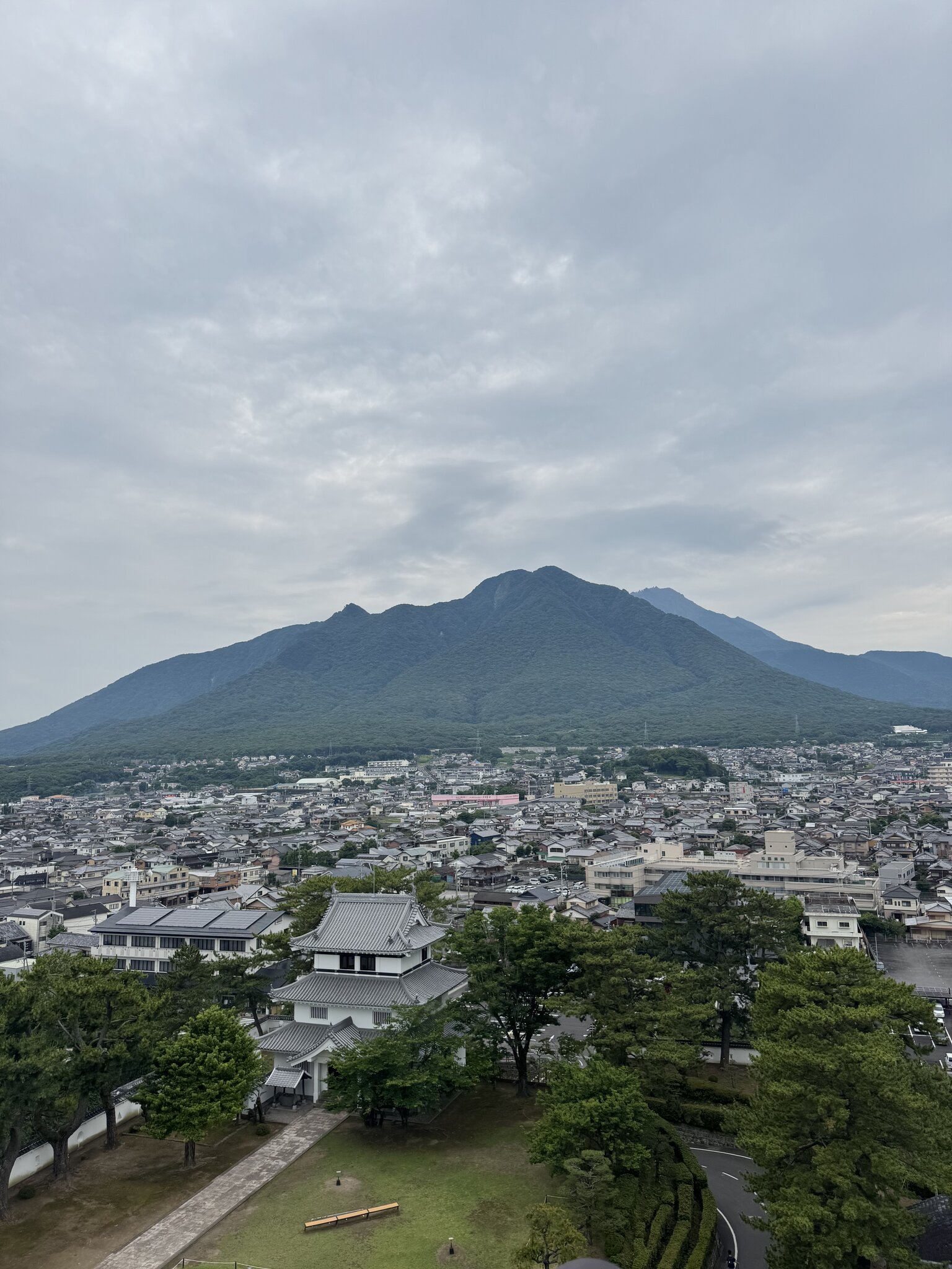 View from the keep